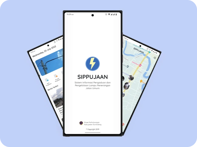 sistem monitoring dan pelaporan gangguan penerangan
                                jalan umum
                                sadigit